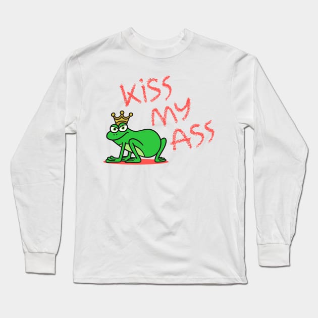 Kiss my ass Long Sleeve T-Shirt by byTxemaSanz